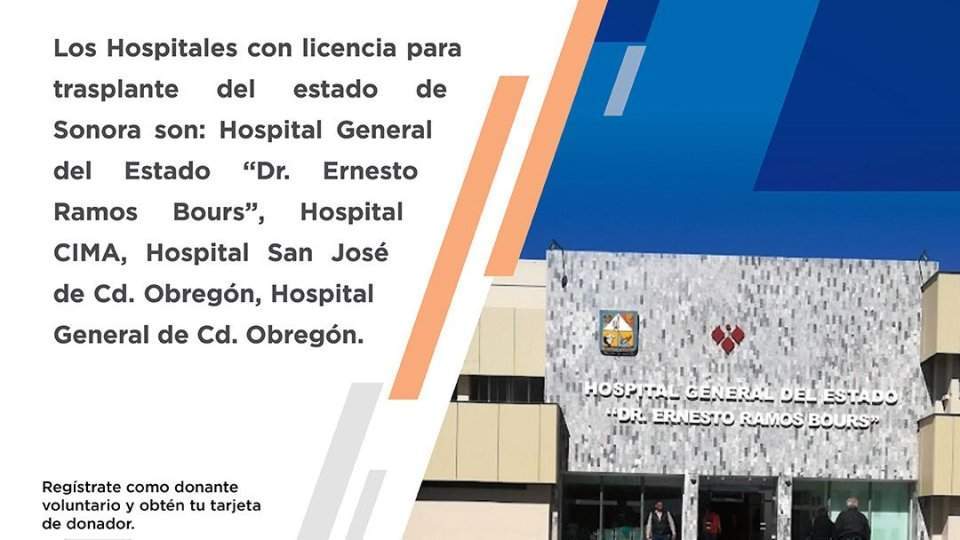 Invita Salud Sonora a decir &quot;sí&quot; a la donación de órganos después de la vida