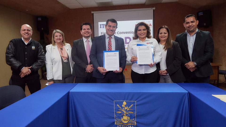 DIF Sonora firma convenio con Itson a favor de las juventudes