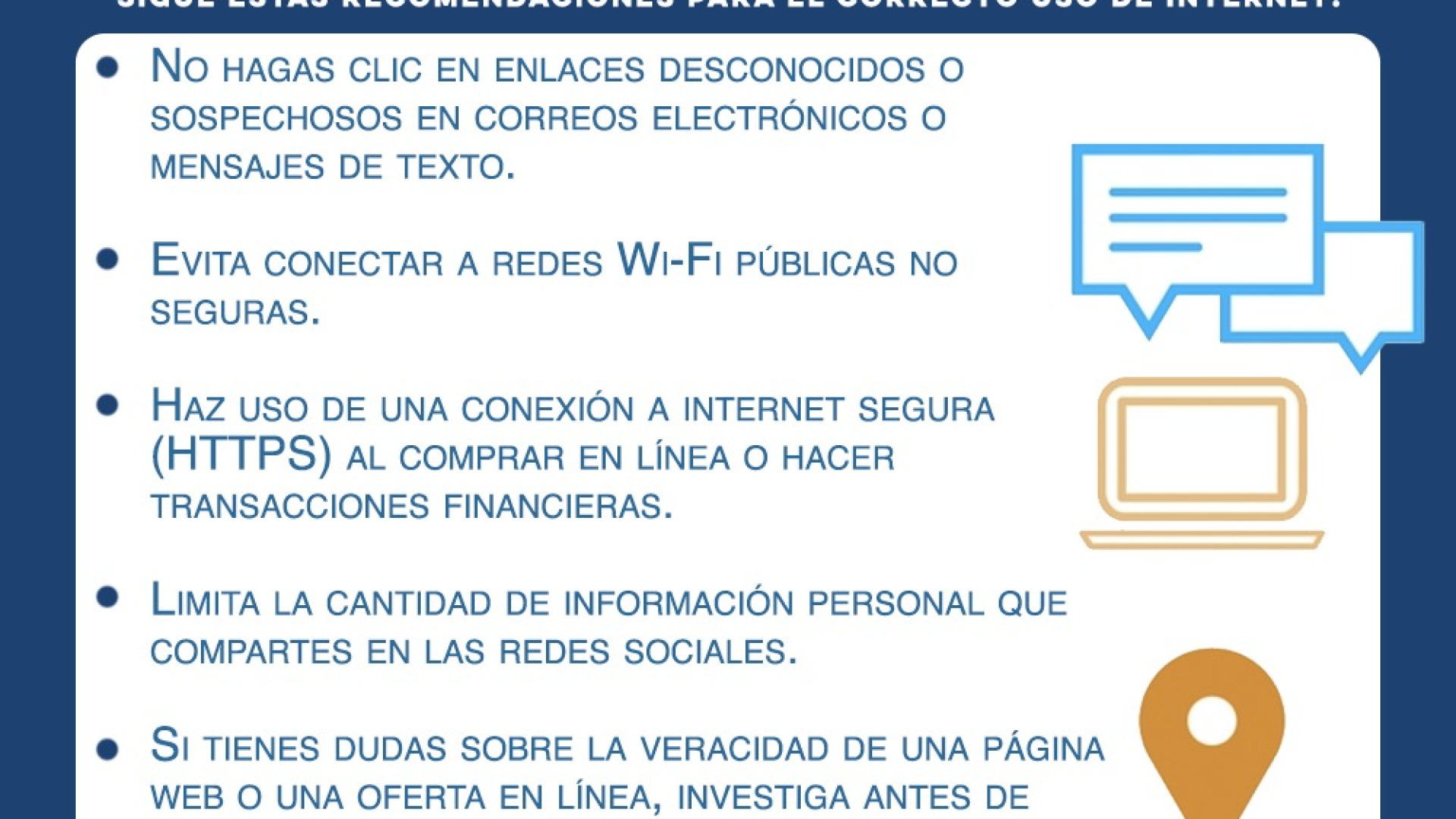 Emite Unidad Cibernética recomendaciones para el correcto uso de internet