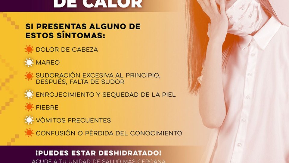 En temporada de calor, consumir agua ayuda a hidratar el organismo: Salud Sonora