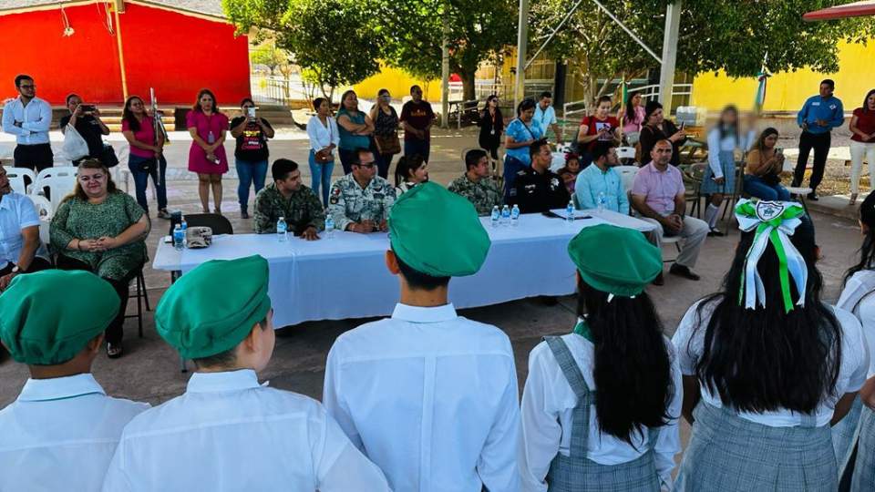 Participan escuelas primarias públicas en concurso Escoltas Promotoras de Paz 2023