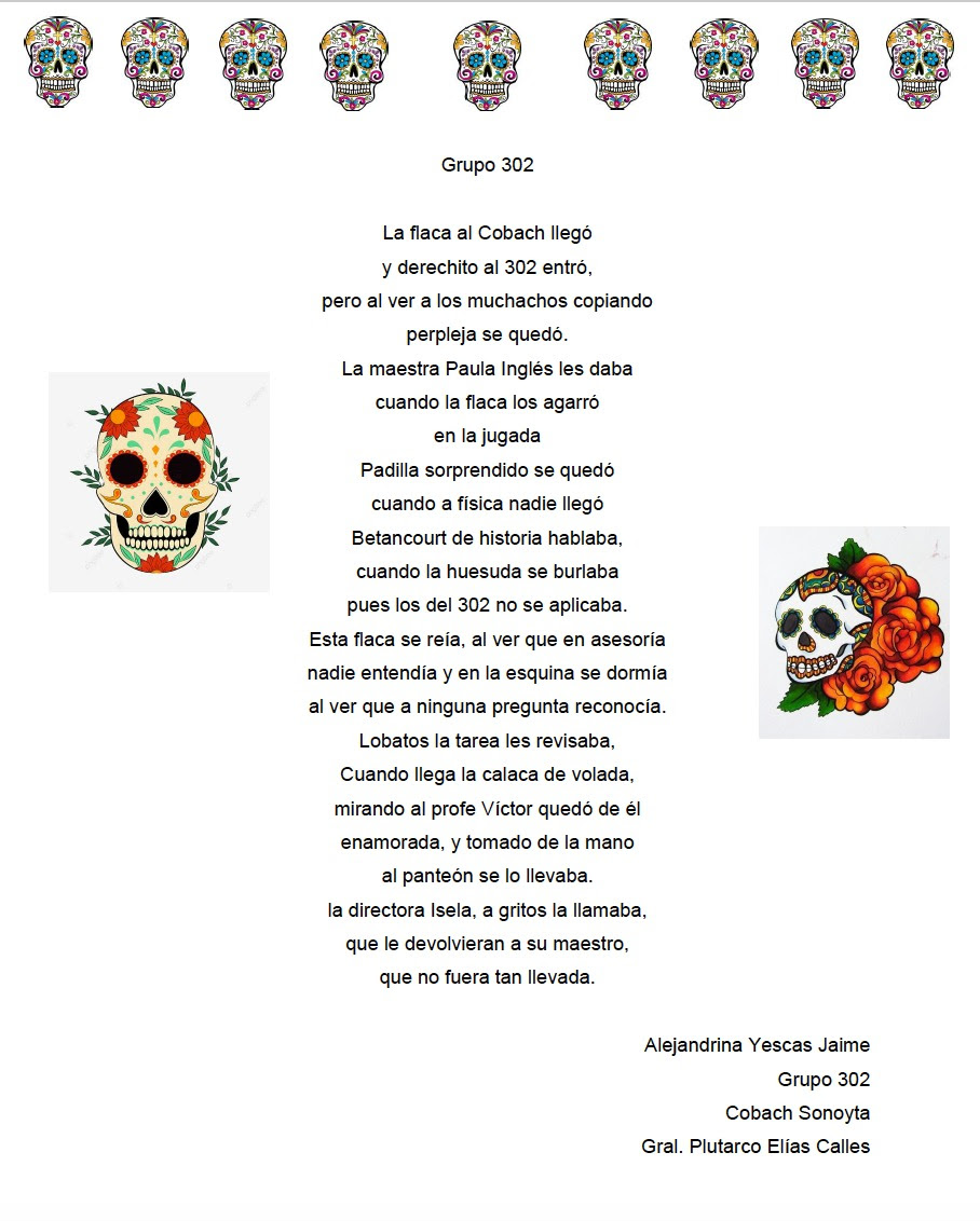 calaverita literaria de la maestra diana｜Búsqueda de TikTok