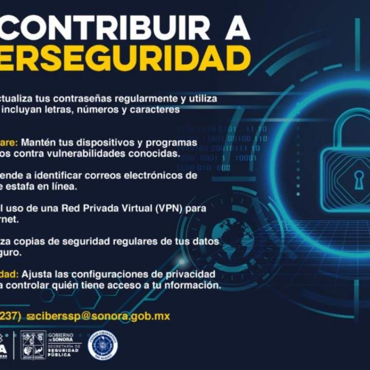 Incrementa Unidad Cibernética acciones de prevención en el mes de la Ciberseguridad 